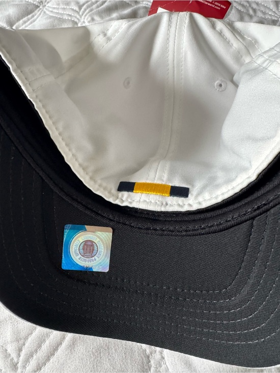 Jordan Black and White Snapback Cap Michigan Wolverines